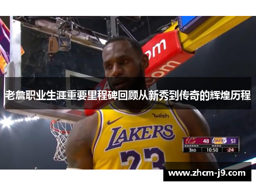 老詹职业生涯重要里程碑回顾从新秀到传奇的辉煌历程